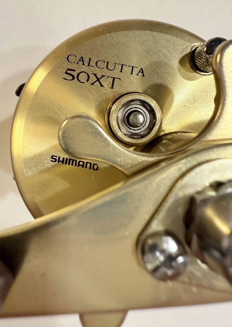 Shimano Calcutta 50XT Reel with Genuine Brake Block