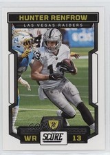 2023 Score Hunter Renfrow #136 0w8