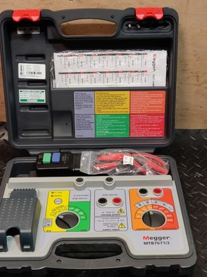 Megger MTB7671/2 UK Kalibrierung Test Box Tester 1002-224 - MwSt Inc