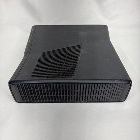Xbox 360 S Slim Model 1439 Matte Black Console Only Tested  Works No Hard Drive