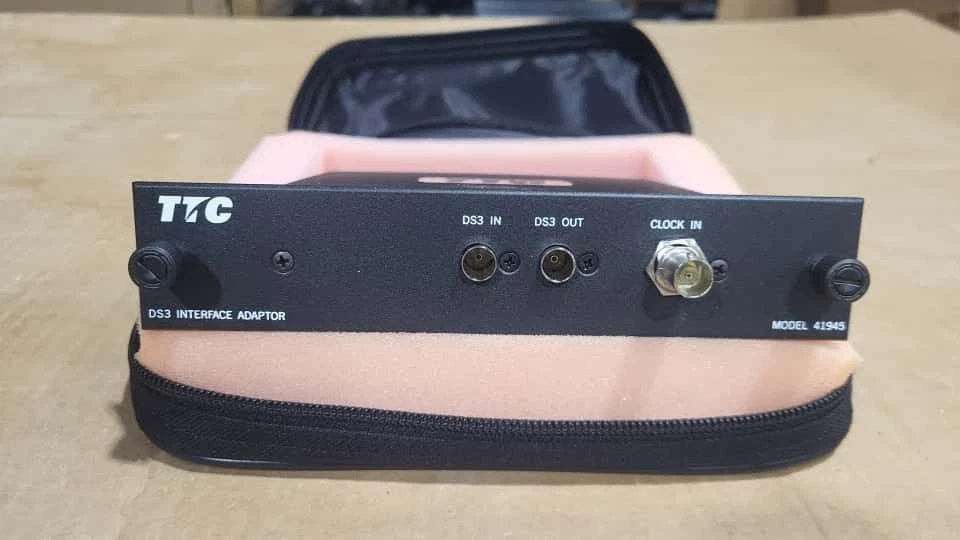 Adaptador de interfaz TTC DSC3 modelo 41945 JDSU para FIREBERD 6000A Foto 2 de 4