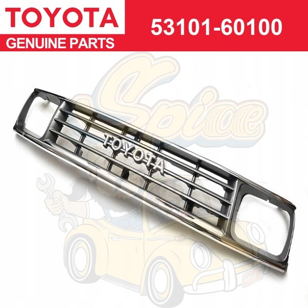 Toyota Original Land Cruiser 70 Serie 71 78 KüHlergrill JDM 53101-60100-image