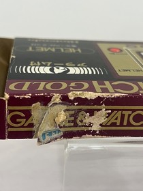 1981 Nintendo Game&Watch HELMET NICE CONDITION WITH NICE BOX WORKS GREAT