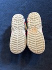 Crocs Christmas lined clogs. Sweater pattern with charms. Women's 8 or men's 6 — photo 4