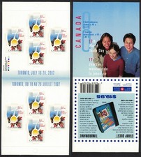 Canada 17th World Youth Day Toronto Booklet 2002 MNH SG#2156