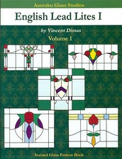 English Lead Lites Stained Glass Pattern Book, Books, Victorian Panels, Windows