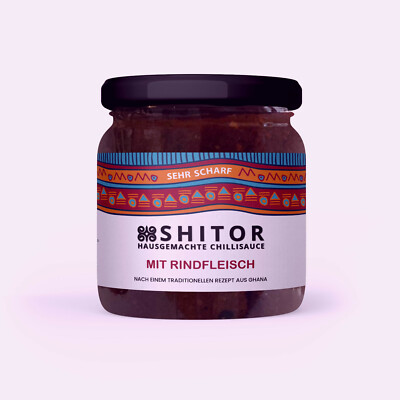 Shito - Home Made Hot Chilli Sauce | Traditional Recipe from Ghana|Shitor 310ml.