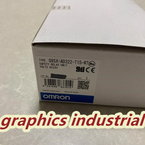New OMRON safety relay G9SX-AD322-T15-RT 24VDC Original  IN BOX