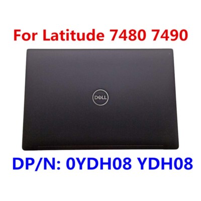 New For Dell Latitude 7490 7480 E7490 E7480 LCD Rear Black Cover 0YDH08  NO-TOUCH