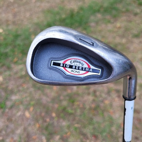 Callaway Big Bertha 2002 Individual 7 Iron Graphite Senior Flex RH Needs Grip