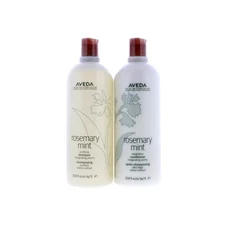 Aveda Rosemary Mint Purifying Shampoo & Weightless Conditioner Set 33.8 Oz / 1 L