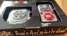 EXCALIBUR WIRELESS WORLD SERIES OF POKER 15 IN 1 PLUG & PLAY TV VIDEO GAME
