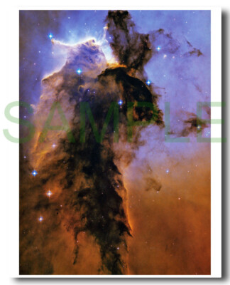 Gerahmtes Poster Hubble Bild des Adlernebels Kostenloser Versand UK