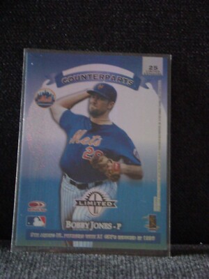 TRADING CARD - #25 JONES / MARTINEZ  (LIMITED EXPOSURE) - BASEBALL LIMITED ´97