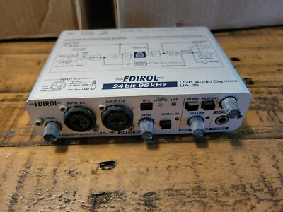 Edirol Ua-25 Usb Audio Capture