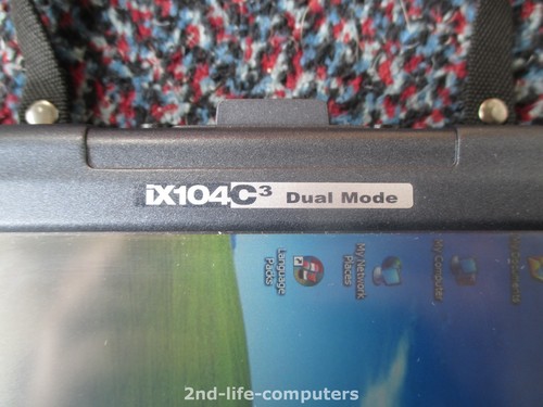 XPLORE IX104C3 DUAL MODE Touchscreen 1GB 10,4" 80GB 1GHZ XP WiFi Rugged Celeron - Afbeelding 2 van 4