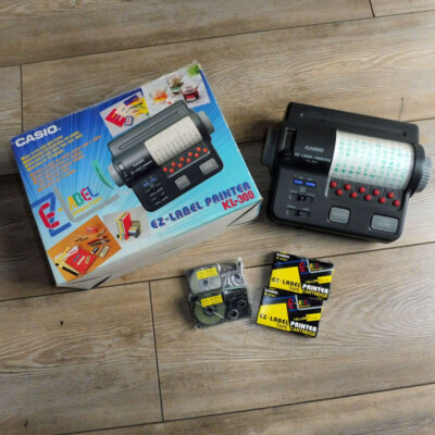 Casio EZ Label Printer/Etikettendrucker, Casio EZ-Label Printer KL-300, geb.