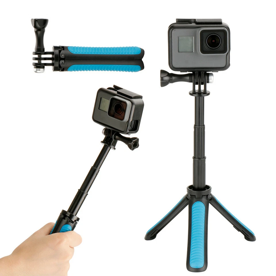 MT-06 Desktop Mini Tripod Stand Selfie Stick For GoPro 13 12 11 10 9 8 OSMO DJI - Image 2 of 4