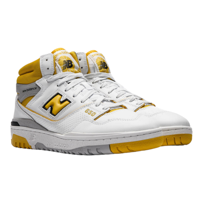 New Balance High Top Sneakers Shoes Size 13 BB650RCG White Honeycomb Yellow New Balance 650R High Top White/Honeycomb - BB650RCG - Men main image 3