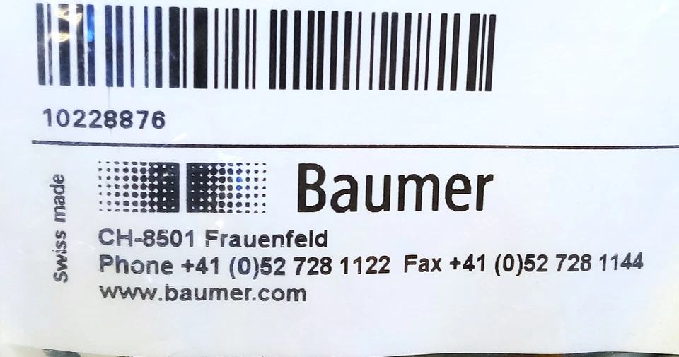 Baumer MY COM L75P/500/L 10228876 24-36VDC Precision Proximity Switch - Image 4 of 4