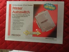 Precision - Bi-Directional, 2 Port Parallel - Printer Autoswitch - SWITCH2ABC