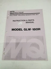Multiquip Model GW-180H Instruction & Parts Manual