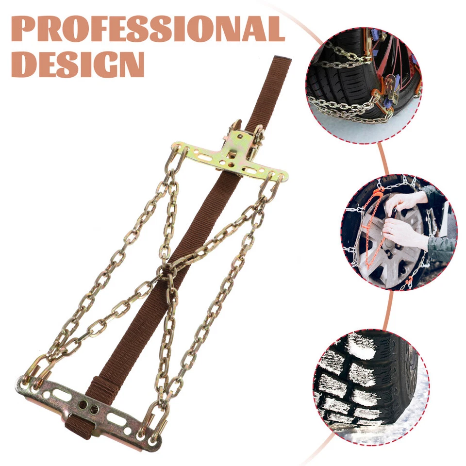 1Pc  Schneeketten für Reifen Winterreifenketten - Bild 4 von 4