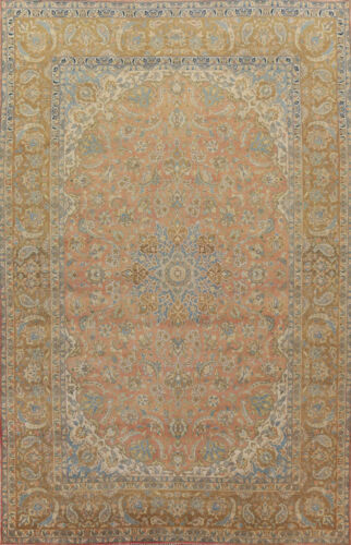 Holiday Deal! Traditional Vintage Living Room Rug 10x13 Handmade Large Carpet  - Picture 1 of 23
