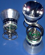 3 Bulbi Xenon 9.0 V. SolarForce x torcia Surefire Cat. P60 - G2 - G3 - 6P - 9P.-