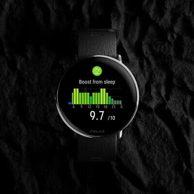 Polar Ignite 3 Titanium Fitness Watch - Black - S/L