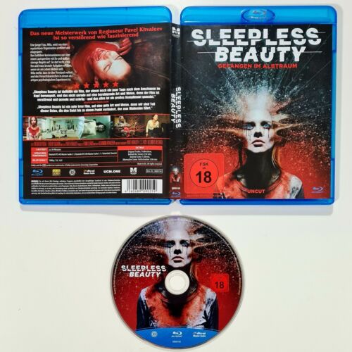 Blu-ray Horror SLEEPLESS BEAUTY uncut dt. Psychothriller/Torture/Splatter/Gore - Afbeelding 1 van 1