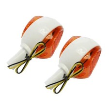 Paar Blinker Led 12V weiß E-Zeichen für Sim...