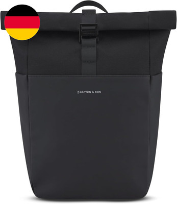 Kapten & Son Rucksack Lund Basic 14-16 L | Rolltop Rucksack Damen & Herren | Han
