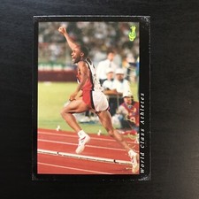 Mike Powell (1) 1992 Classic World Class Athletes Card #16 POOR