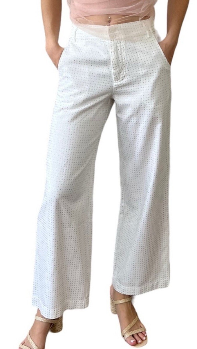 YFB Young Fabulous & Broke Ryker Rhinestone Wide Leg Pants