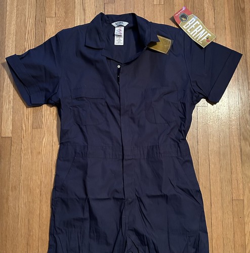 Berne Heritage Short Sleeve Poplin Coverall - NWT - Multiple Colors & Sizes - 第 2/48 張圖片