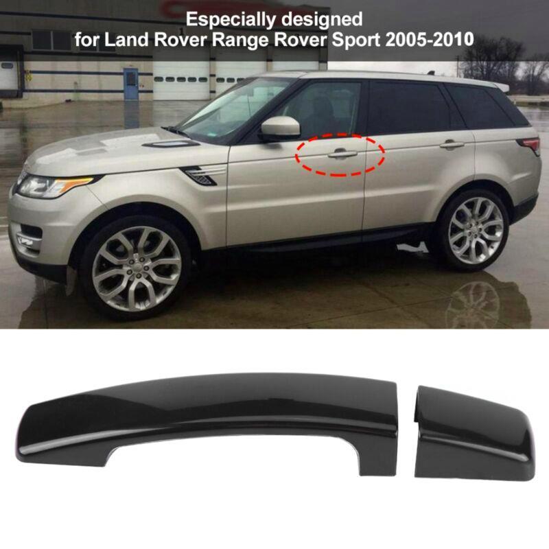 Car Glossy Black Exterior Door Handle Cover Trim Set 4 Pieces for sport Style