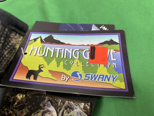 NOS, SWANY Camo Hunting Gloves , Bill Jordan's Advantage Timber RT400B X Large - Picture 8 of 9