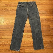 Vintage Levi’s 501 Size 31x33 Blue Denim Jeans Made In USA