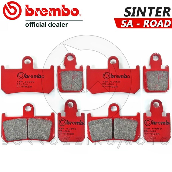 BremsbelÄGe Vorne Brembo Rot Sinter Sa 07YA46SA Yamaha Vmax 1700 2015-image
