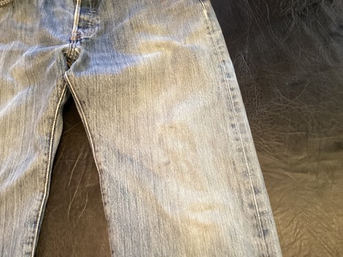 LEVIS 501 DISTRESSED VTG 34”x32” - Picture 2 of 10