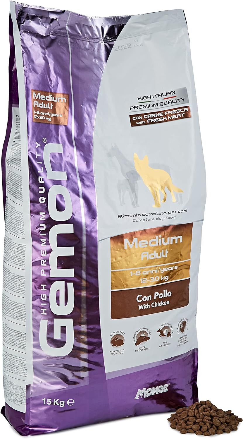 Recensione Gemon Adult Medio Pollo 15 kg: Perché è il Miglior Rapporto Qualità-Prezzo