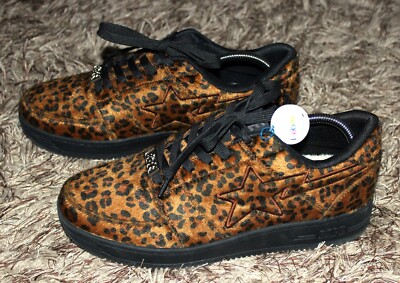 BAPE STA Leopard Design Gr. 44  Bapesta Bathing Ape SK8 TOP Zustand
