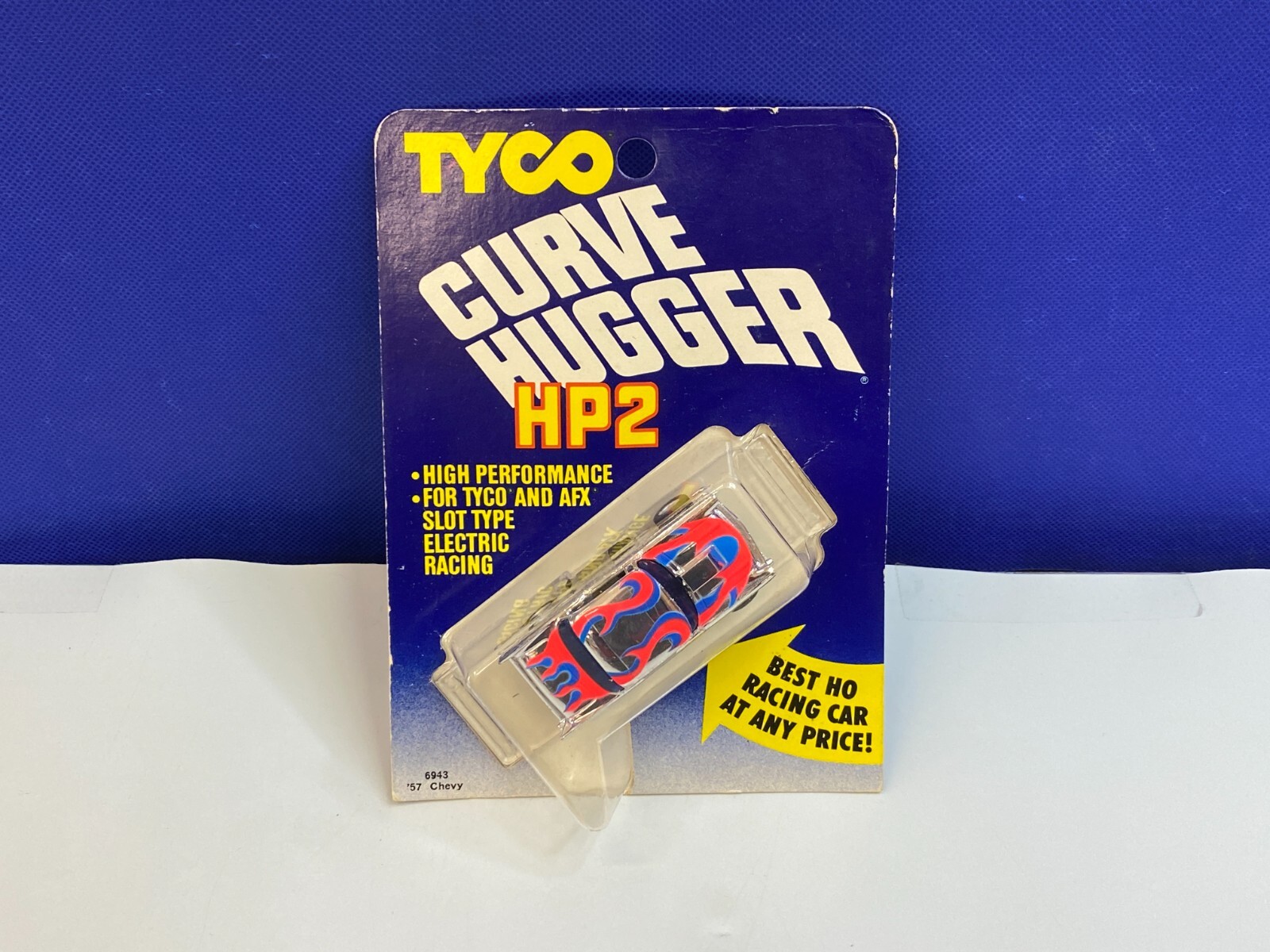 RARE 1978 TYCO HO SCALE SLOT CAR CURVE DIGGER 57 CHEVY #6943 VINTAGE