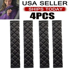 4pcs Car Safety Seat Belt Shoulder Pad Cover Cushion Harness Comfortable Driving