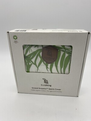 EcoViking Babynestbezug Grand Dreamso Spare Cover Natural Green