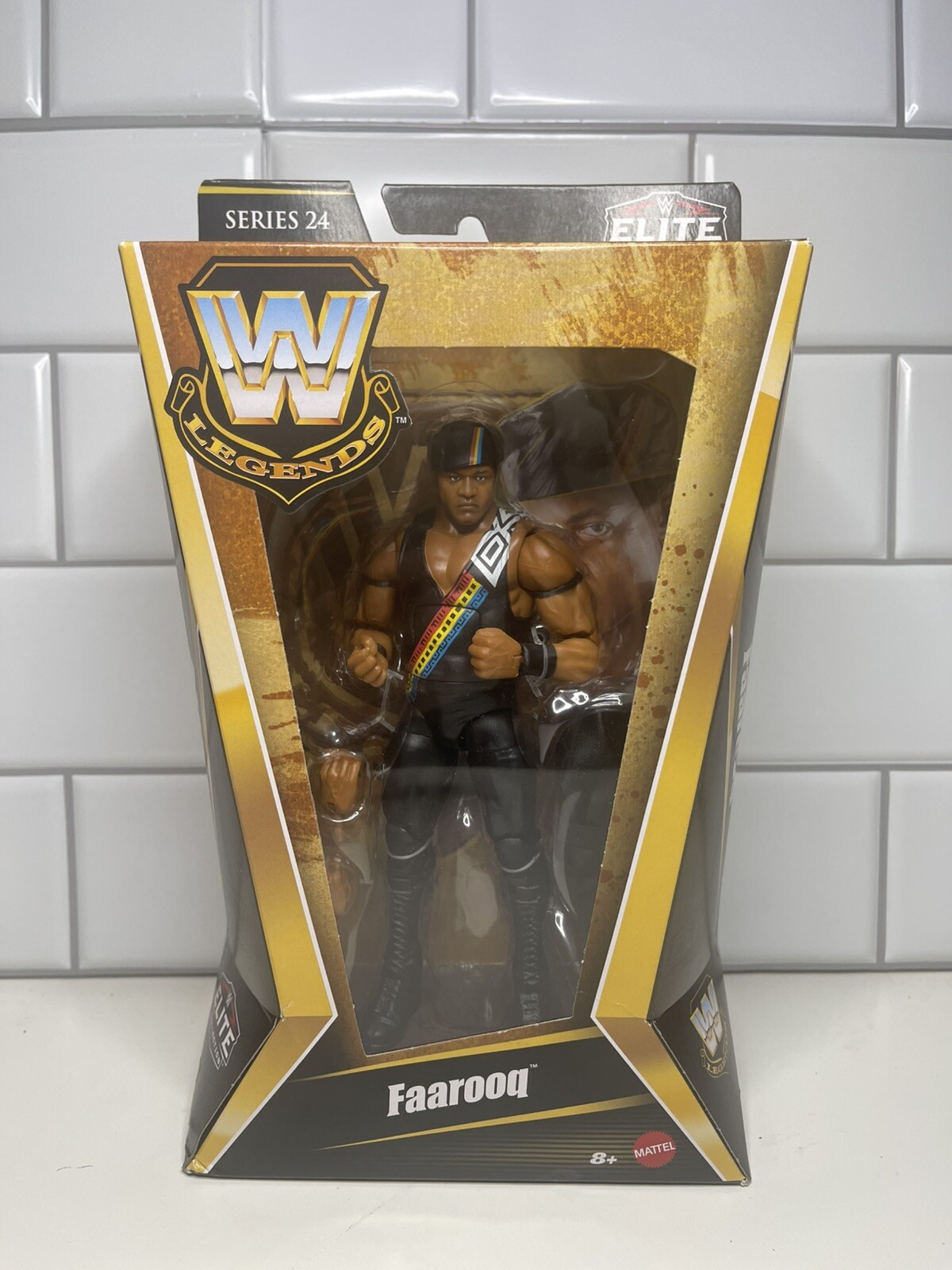 WWE Mattel Elite Series Legends Series 24 Target Exclusive Faarooq WWF NIB