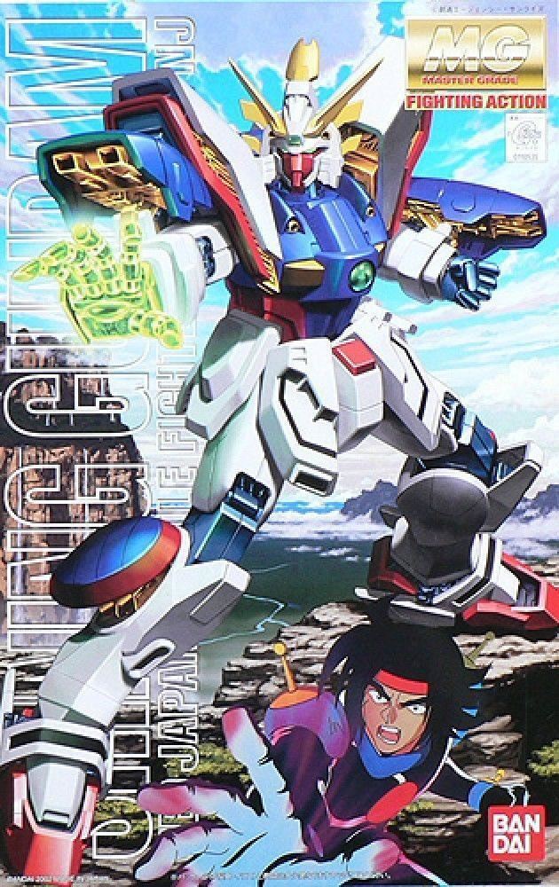 Bandai Hobby G God Gundam Shining Gundam MG 1/100 Model Kit USA