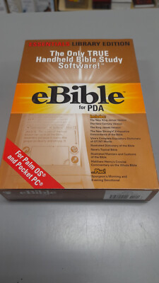 EBIBLE FOR PDA: MULTIPLE VERSIONS, THE ONLY TRUE HANDHELD By Nelson Reference