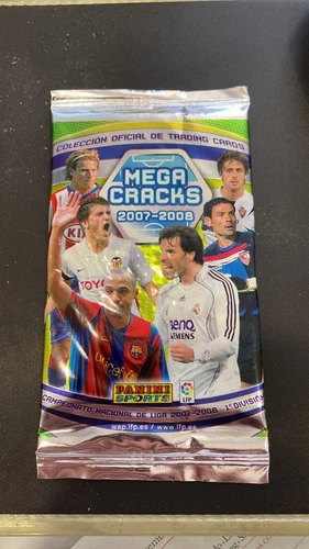 ? 2007 2008 PANINI UNOPENED PACKET MEGACRACKS CRISTIANO RONALDO MESSI ? ?